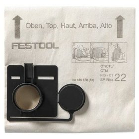Festool - Filtersack FIS-CT 22 SP VLIES/5