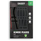 Dassy® - Fides Zertifizierte Knieschützer (Typ 2, Level 1), Größe UNI, rot/schwarz