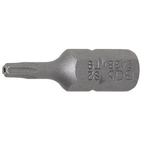 BGS - Bit Antrieb Außensechskant 6,3mm (1/4") T-Profil (für Torx) mit Bohrung T9