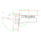 HETTICH - Möbel-Winkeladapter, für Kreuzmontageplatten, 5°, Sensys, 9072533 vernickelt