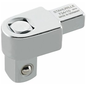 STAHLWILLE® - Vierkant-Einsteckwerkzeug Größe 10 Außen-4kant 1/2" Wkz.Aufn.9x12mm 100N·m