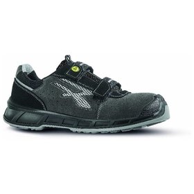 U-Power® - Sicherheitssandale Prince S1P SRC, schwarz/grau, Größe 39