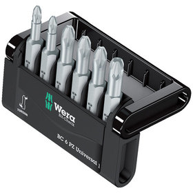 Wera® - Bit-Sortiment Bit-Check 6 PZ Universal 1, 6-teilig