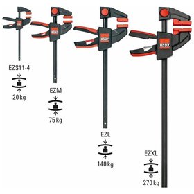 BESSEY® - Einhand-Zwinge EZXL 300x90mm