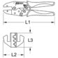 KSTOOLS® - Crimpzange für DEUTSCH DT und DEUTSCH DTP, ø1,5/2,5/4,0mm²