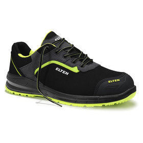 ELTEN - Sicherheitshalbschuh LOAN XXSports Pro black-lime Low ESD S3, Größe 41