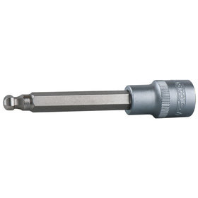 KSTOOLS® - 1/2" Bit-Stecknuss Innensechskant mit Kugelkopf, lang, 11mm