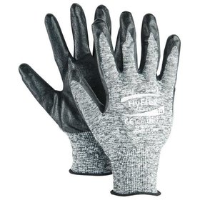 Ansell® - Mechanischer Schutzhandschuh HyFlex® 11-801, grau/schwarz, Größe 11