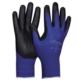 GEBOL - Handschuh Super Grip 709285, blau/grau, Größe 9