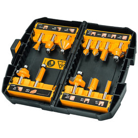 DeWALT - Fräser-Set DT90016-QZ 12-teilig