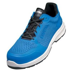 uvex - Sicherheitshalbschuh 6599.8, S1 SRC ESD, blau, W11, Größe 40