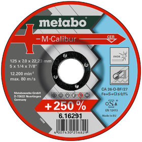 metabo® - M-Calibur 125 x 7,0 x 22,23 Inox, SF 27 (616291000)
