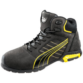 Puma Safety - Sicherheits-Knöchelstiefel Amsterdam Mid, S3 SRC, schwarz, Größe 40