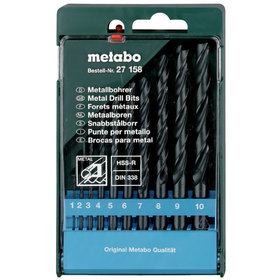 metabo® - HSS-R-Bohrerkassette, 10-teilig (627158000)