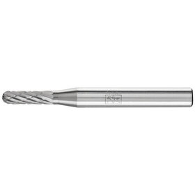 PFERD - Hartmetall Frässtift Walzenrund WRC Ø 04x13mm Schaft-Ø 6mm Z3P universal mittel kreuzverzahnt