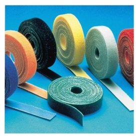 VELCRO® - Klettstreifen schwarz 20mm x 25m