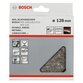 Bosch - Polierfilz für Exzenterschleifer, weich, Klett, 128mm, 1er-Pack (2608613009)