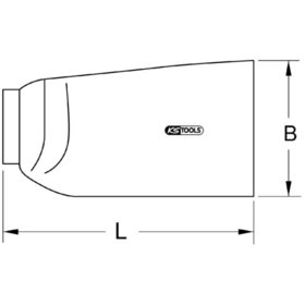 KSTOOLS® - NH-Sicherungs-Aufsteckgriff mit Schutzisolierung, 445mm