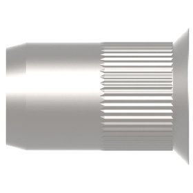 GESIPA® - Blindnietmuttern Stahl-gerändelt Senkkopf M 10 x 12 x 19