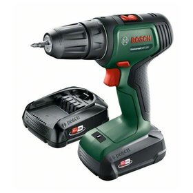 Bosch - Akku-Bohrschrauber UniversalDrill 18V, 2x Akku PBA 18V 1.5Ah (06039D4002)