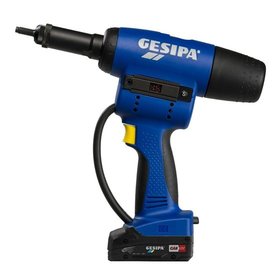 GESIPA® - FireBird Pro Gold Edition CAS mit 1 Li-Ion Akku 18V - 2,0 Ah / Ladegerät in L-Boxx