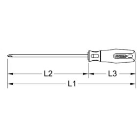 KSTOOLS® - TITANplus Schraubendreher, PH0