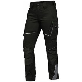 Leibwächter - Damen-Bundhose-Flex-Line Schwarz-Weiß/Grau, Größe 46