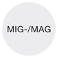 schweißkraft® - Schweissbrenner MIG-MAG SMB 25/4 mit Drucktaster
