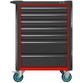 HAZET - Werkstattwagen Assistent 179N-7-RAL3020, Schubladen, flach: 5 x 81 x 522 x 398mm, Schubladen, hoch: 2 x 166 x 522 x 398mm