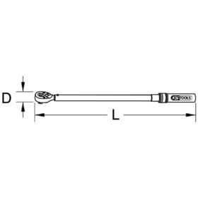 KSTOOLS® - 1/4" Industrie Drehmomentschlüssel,umschaltbar, 3-15N·m