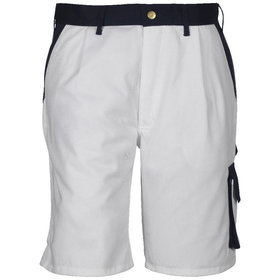 MASCOT® - Shorts Lido 00949-430, weiß/marineblau, Größe C52