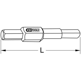 KSTOOLS® - Stufenschlüssel 4-stufig, 100mm