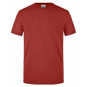 James & Nicholson - Herren Work T-Shirt JN838, wein-rot, Größe 3XL