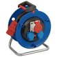 brennenstuhl® - Garant CEE 1 IP20 Kabeltrommel, 30m - Spezialkunststoff, blau