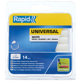 Rapid® - Klebesticks universal weiß ø12 x 94mm 14er Pack, 40107355