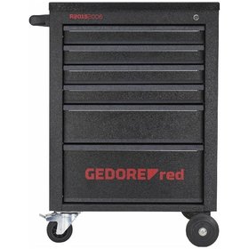GEDORE - R21560005 Werkzeugsatz im Werkstattwagen MECHANIC schwarz 129-teilig