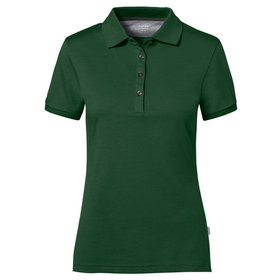 HAKRO - Cotton Tec® Damen Poloshirt 214, tanne, Größe L