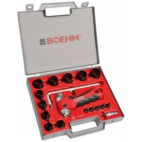 BOEHM - Locheisensatz 3-30mm inkl. Halter
