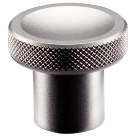 HALDER - Knöpfe/mit Rändel | d1=21 mm / d2=M5 / Rostfreier Stahl | 24520.0123