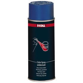 E-COLL - Buntlack Colorspray seidenmatt Alkydharz 400ml Spraydose enzianblau