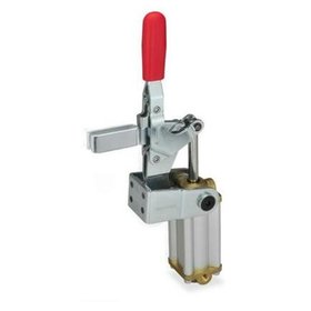 Ganter Norm® - 862.1-200-APV3S-M Schnellspanner, pneumatisch, mit zusätzlicher Handbetätigung, mit Magnetkolben