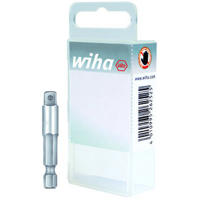 Wiha® - Werkzeugschaft Innenvierkant, Innensechskant 1/4" in Box (08427)
