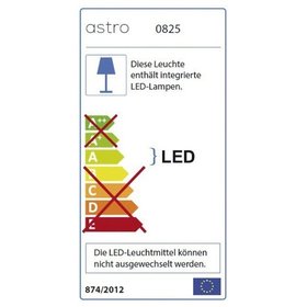 illumina - LED-Orientierungsleuchte Tango 1W 3000K 22,7lm ws Konv IP65 Scheibe m.LM