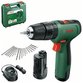 Bosch - Akku-Bohrschrauber EasyImpact 1200, 2 x Akku PBA 12V 1.5Ah, Bohrer-Set, Tragekf. (06039D3105)