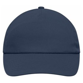 James & Nicholson - 5 Panel Promo Cap laminiert MB002, navy-blau, Einheitsgröße