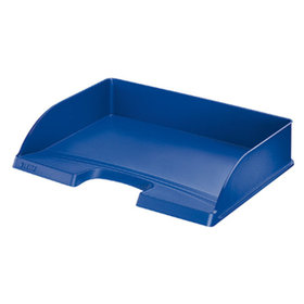 LEITZ® - Briefablage Standard Plus 52180035 DIN A4 quer Polystyrol blau