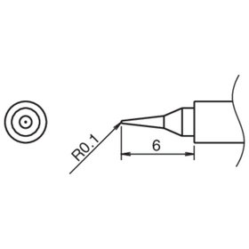 Hakko - Composit Lötspitze Serie T30, Format I