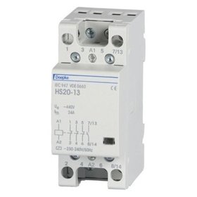 Doepke - Installationsschütz 25A 230V/AC 440V/AC 4S 3000W/AGL 1190VA/LL 2TE