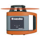 Nedo® - Rotationslaser SIRIUS 1 H / Laserklasse 2 Inkl. ACCEPTOR² mit Heavy-Duty Haltklammer Sirius H, Easy Control