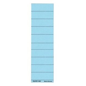 LEITZ® - Schildchen, blanko, 4-zeilig, 60x21mm, blau, Pck=100St, 19010035, für 2456